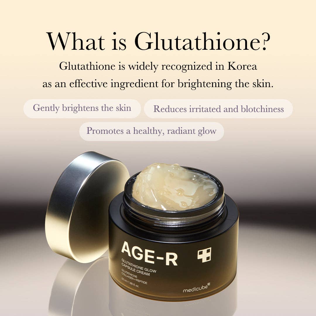 Medicube Glutathione Glow — Crème à capsules éclat (50 ml)