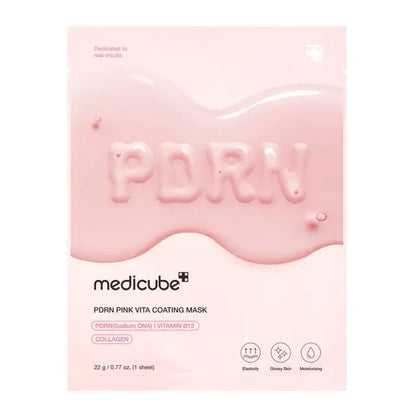 Medicube PDRN Pink Vita — Masque coating (lot)