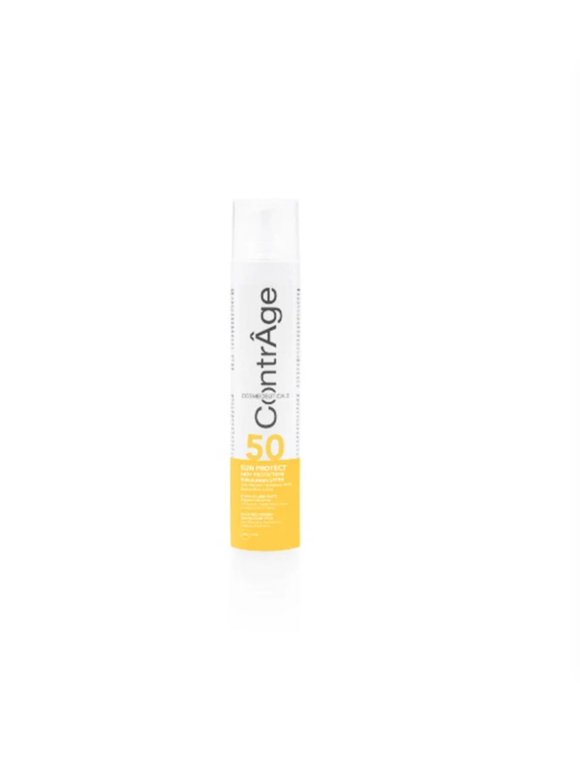ContrÂge Sun Protect SPF 50 Transparent — Protection solaire invisible (50 ml)